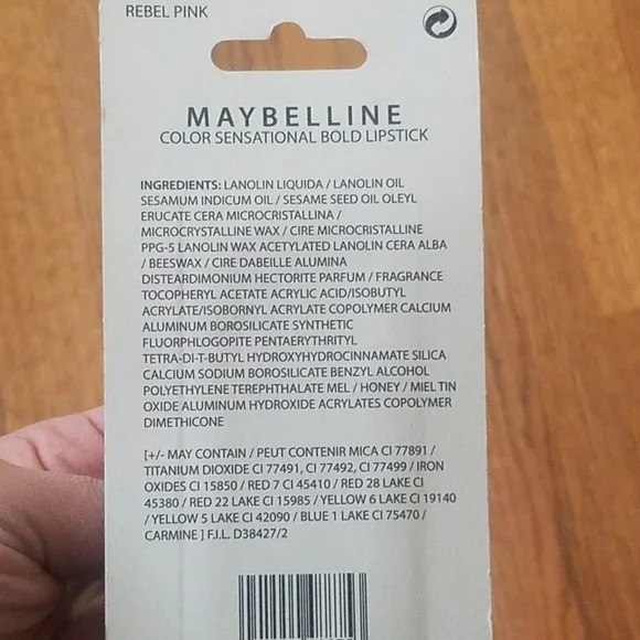 NWT Maybelline COLORsensational LIPSTICK N°815 REBEL PINK! - Picture 4 of 16